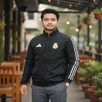 Sports Jacket ( Real Madrid CF) Black