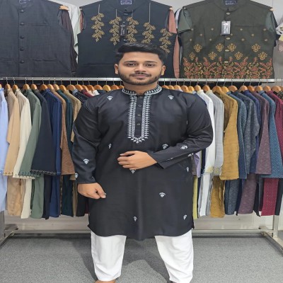 Embroidery Panjabi Classic-1