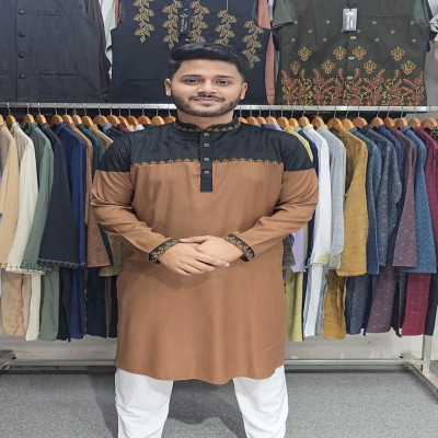 Embroidery Panjabi premium-2