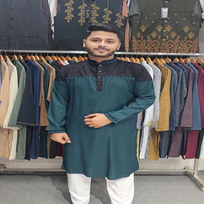 Embroidery Panjabi premium-4