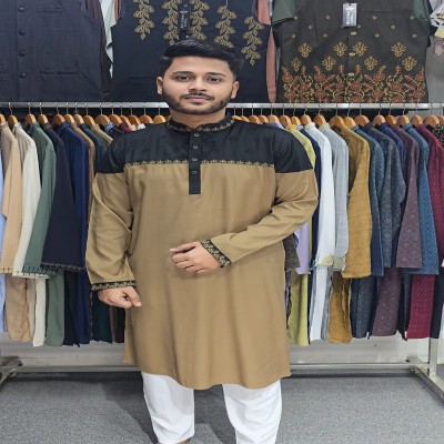 Embroidery Panjabi premium-5