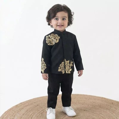 Prince coat pant set-7